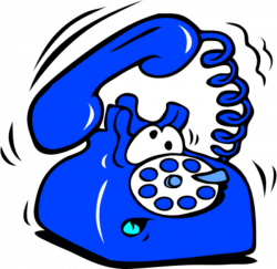 28+ Collection of Blue Telephone Clipart | High quality, free ...