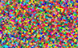 Clipart - Colorful Plus Pattern Wallpaper 2