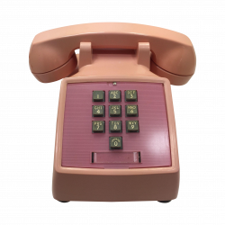Western Electric 1960s Pink 1500 Telephone | Pinterest | Telephone ...