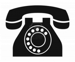 Telephone clipart rotary phone | Vintage | Old phone ...