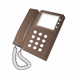 Clipart - Desk Phone