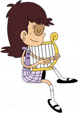 Image - Young Luna Loud plays her harp (1).png | The Loud House ...