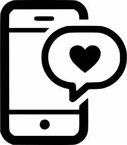 Chatlove Like Message Phone Bubble Talk Svg Png Icon Free Download ...