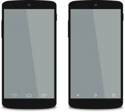 Android Smartphones Mockups transparent PNG - StickPNG