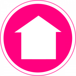Hot Pink Home Icon Clip Art at Clker.com - vector clip art online ...