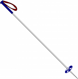 Clipart - Ski Pole