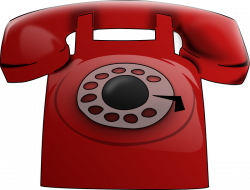 Clipart - Red Phone