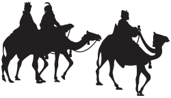 Three Kings Silhouette PNG Clip Art Image | Gallery Yopriceville ...
