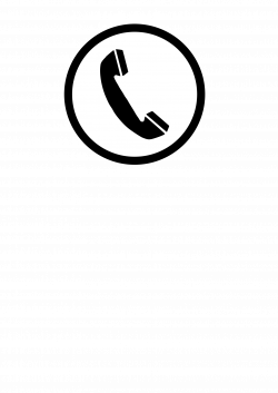 Clipart - phone sign