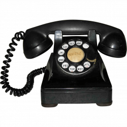 Old Bakelite Phone transparent PNG - StickPNG