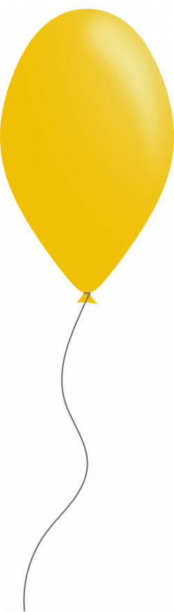 Yellow Balloon Clipart | i2Clipart - Royalty Free Public Domain Clipart