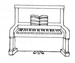 Free Piano Black And White Clipart, Download Free Clip Art ...