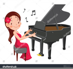 Boy Playing Piano Clipart | Free Images at Clker.com ...