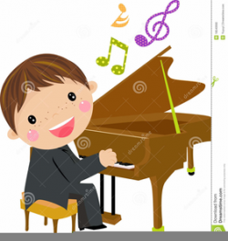 Free Clipart Child Playing Piano | Free Images at Clker.com ...
