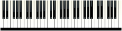 Piano Keys PNG Clip Art Image | Gallery Yopriceville - High ...