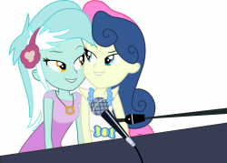 Lyra and Bonbon Piano Duet by Midnight-St4r on DeviantArt