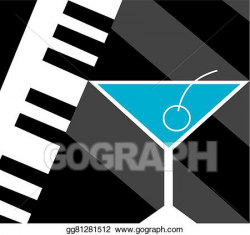 Vector Clipart - Piano bar. Vector Illustration gg81281512 ...