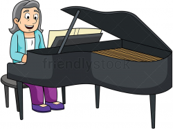 Old Woman Playing The Piano | Outdoor living | Old women ...