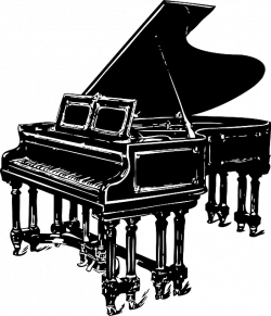 Piano Clip art - Silhouette music 549*640 transprent Png Free ...