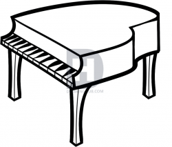 Playing Piano Drawing | Free download best Playing Piano ...