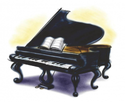 Cartoon Grand Piano Wallpaper | pianos & other note-ables in ...