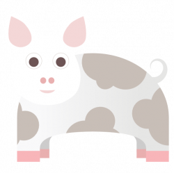 clipartist.net » Clip Art » Abstract Pig Scalable Vector Graphics SVG