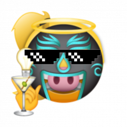 sunglasses mlg pig sweden sverige angel emoji emojistic...
