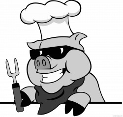 BBQ Pig Clipart - ClipartBlack.com