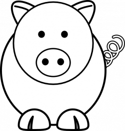 Cartoon Pig Clip Art at Clker.com - vector clip art online, royalty ...