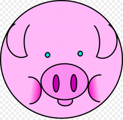 Mouth Cartoon clipart - Pig, Nose, Circle, transparent clip art