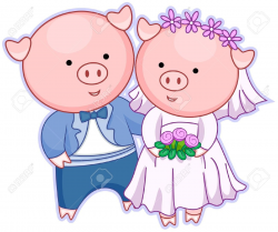 Pig Couple Images, Stock Pictures, Royalty Free Pig Couple ...