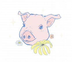 pastel pig — Weasyl