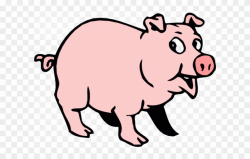 Pig Clipart Pork - Clip Art Image Of Pig - Png Download ...