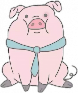 tumblr snapchat aesthetic filter love cute kawaii pig...