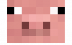 Minecraft Pig Face Template Pig face template minecraft | Lydia's ...