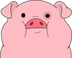 28+ Collection of Waddles The Pig Drawing | High quality, free ...