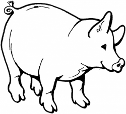 Free Pig Outline, Download Free Clip Art, Free Clip Art on ...