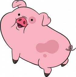 Waddles Is Mabel Pines Pet Pig In Gravity Falls free image