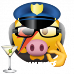 emoji police pirate pig freetoedit...