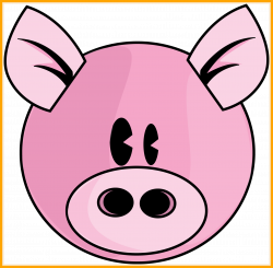 Marvelous Domestic Pig Drawing Cute Little Png Of And For Style Cute ...