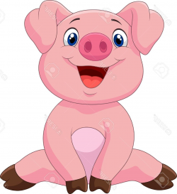 HD Cartoon Pig Vector Pictures » Free Vector Art, Images ...