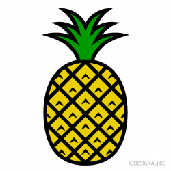 Pineapple Cartoon Free Picture｜Illustoon
