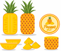 Pineapple Adobe Illustrator Logo - Yellow pineapple 3812*3187 ...