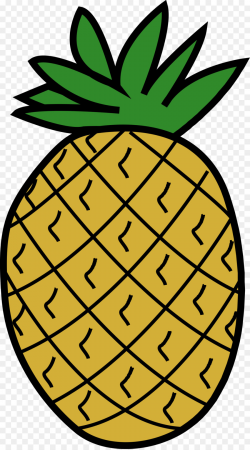 Tree Stencil clipart - Pineapple, Ananas, Food, transparent ...