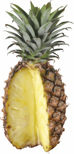 Cut Pineapple transparent PNG - StickPNG