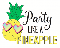 Party Like a Pineapple // Free Printable 8x10 Party Sign ...