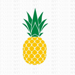 INSTANT DOWNLOAD! SVG, Pineapple Monogram Frame Svg, Aloha ...