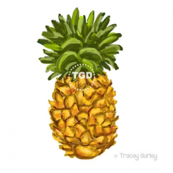 Pineapple - pineapple clip art, pineapple Printable Tracey Gurley Designs
