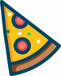 Clipart - pepperoni pizza