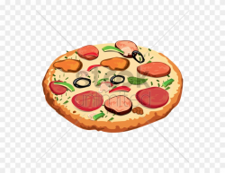 Pizza Clipart Pizza Salami Pepperoni - Pizza - Png Download ...